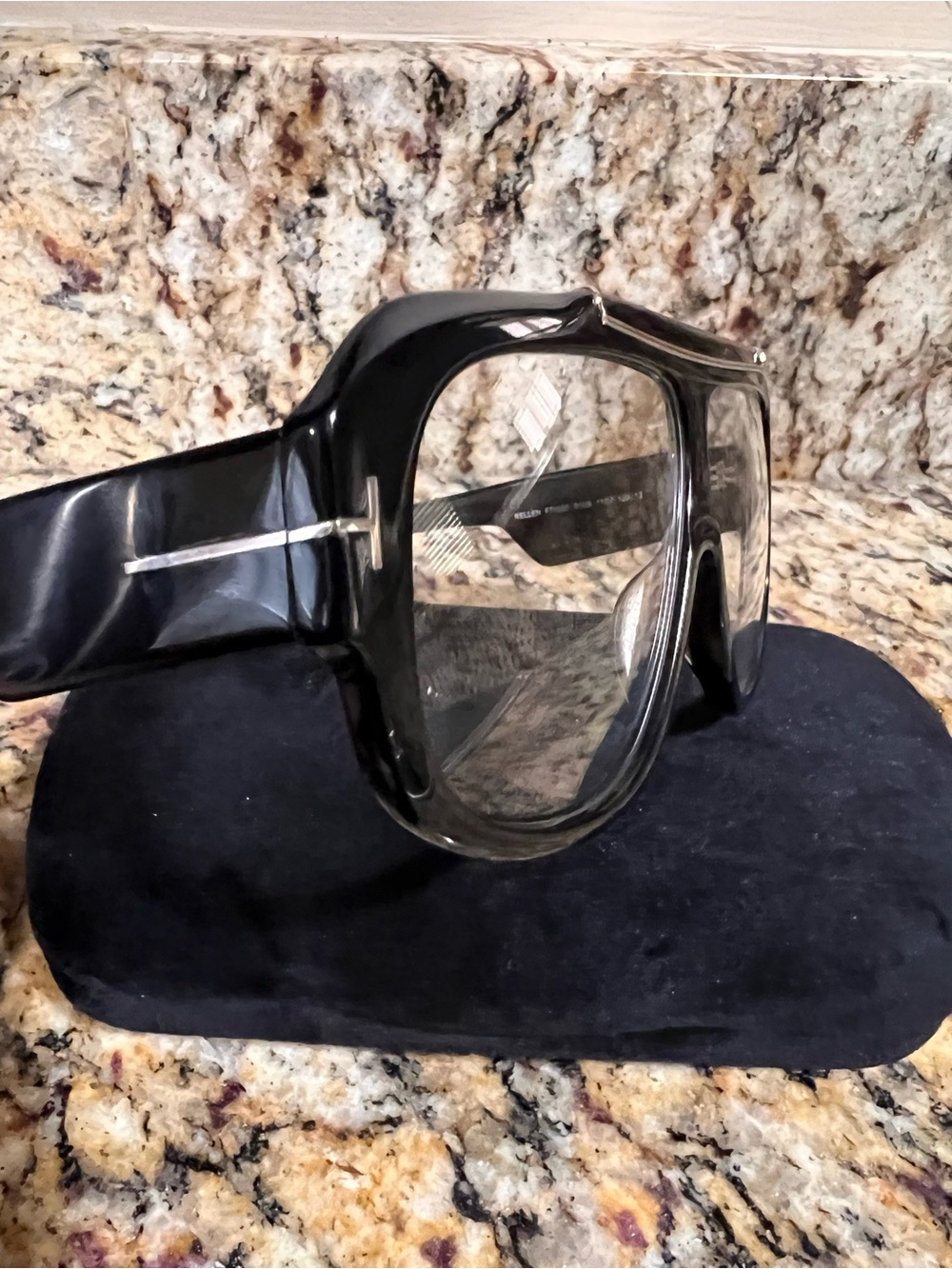 Tom Ford Black and Silver Aviator-Style Sunglasses - Picture 7 of 7